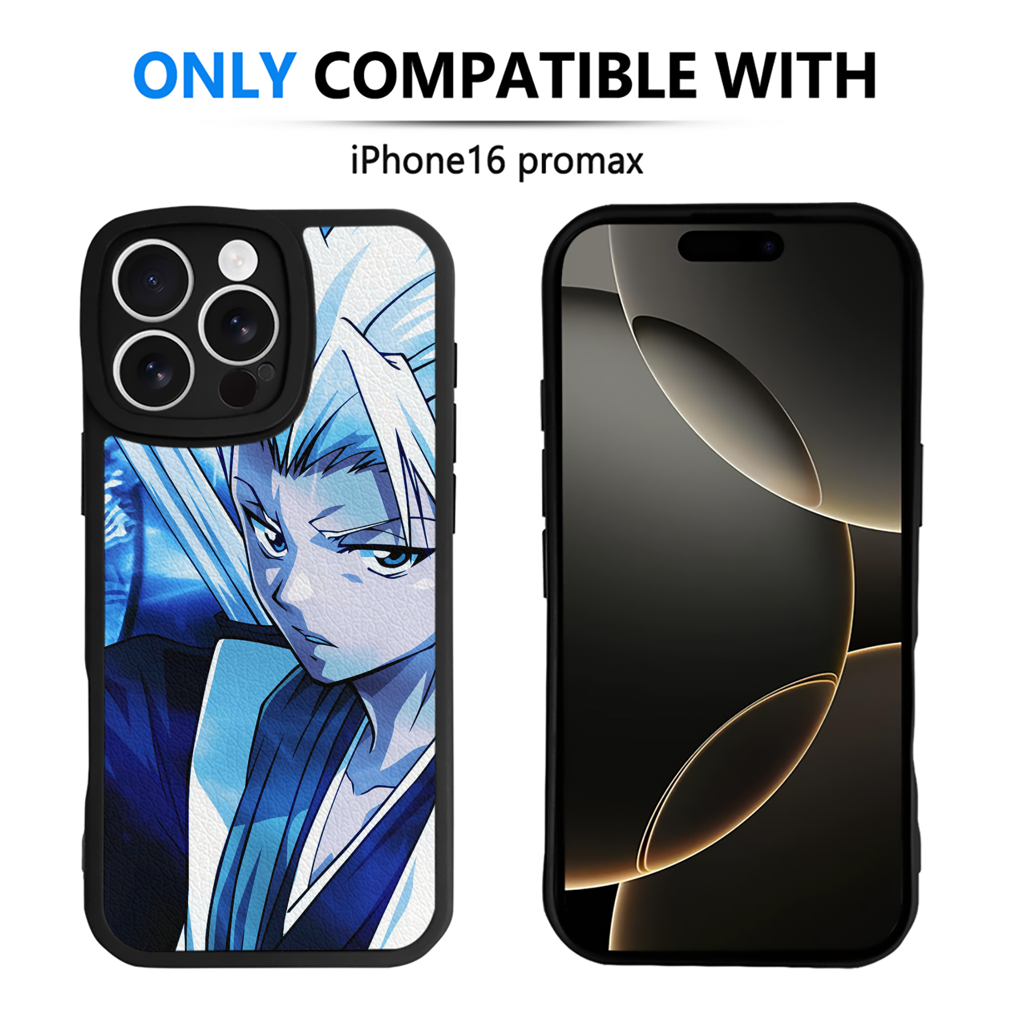 （画像用） ブリーチ BLEACH 【iPhone 16シリーズ対応】シリコンスマホケース（レザー調） 材質：シリコン